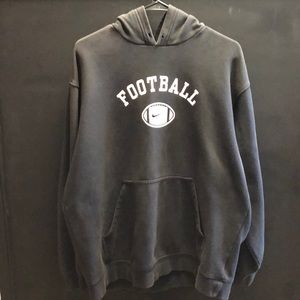 Nike football blue sweatshirt size m
